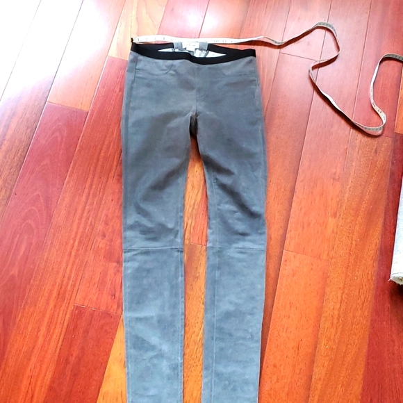 Helmut Lang leather pants sz 6 - Picture 1 of 10